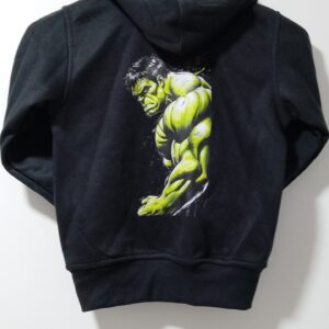 Detalle de hoodie estampado Hulk de Hoodie & Cap