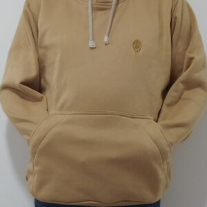 Hoodie estampado marrón claro de Hoodie & Cap