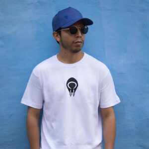 Camiseta Blanca Estampada