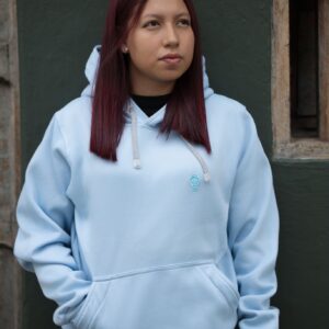 Hoddie Azúl Cielo