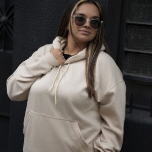 Hoddie Capota Beige