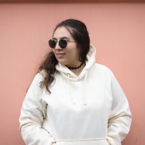 Hoddie Blanco Crema