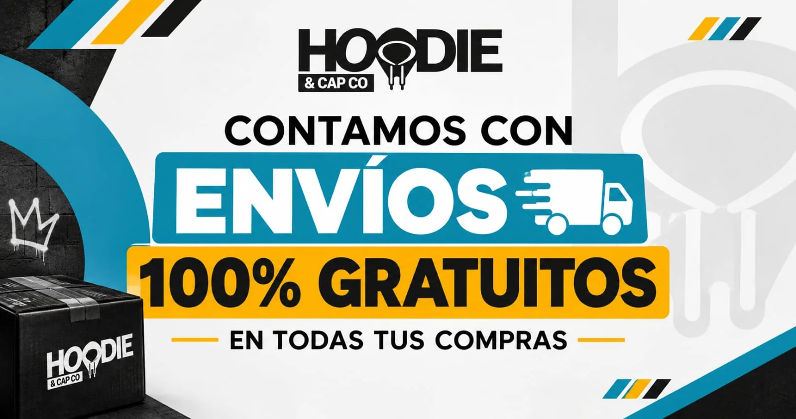 Hoodie & Cap Co: envíos 100% gratuitos en todas tus compras.